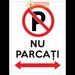 Semn personalizat nu parcati